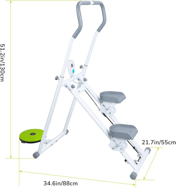 Mini Climber Stepper with Twist Disk