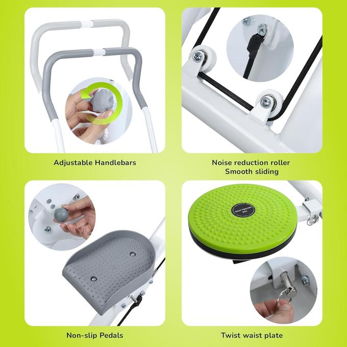 Mini Climber Stepper with Twist Disk
