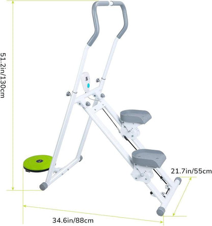 Mini Climber Stepper with Twist Disk