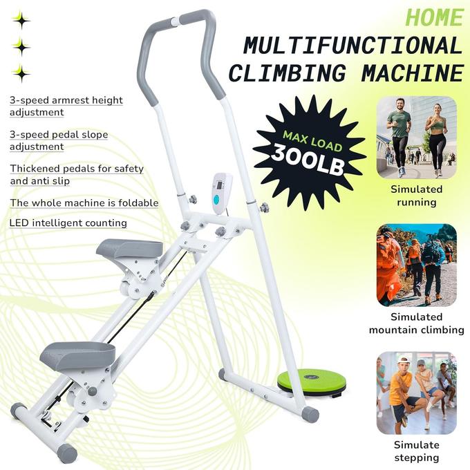 Mini Climber Stepper with Twist Disk